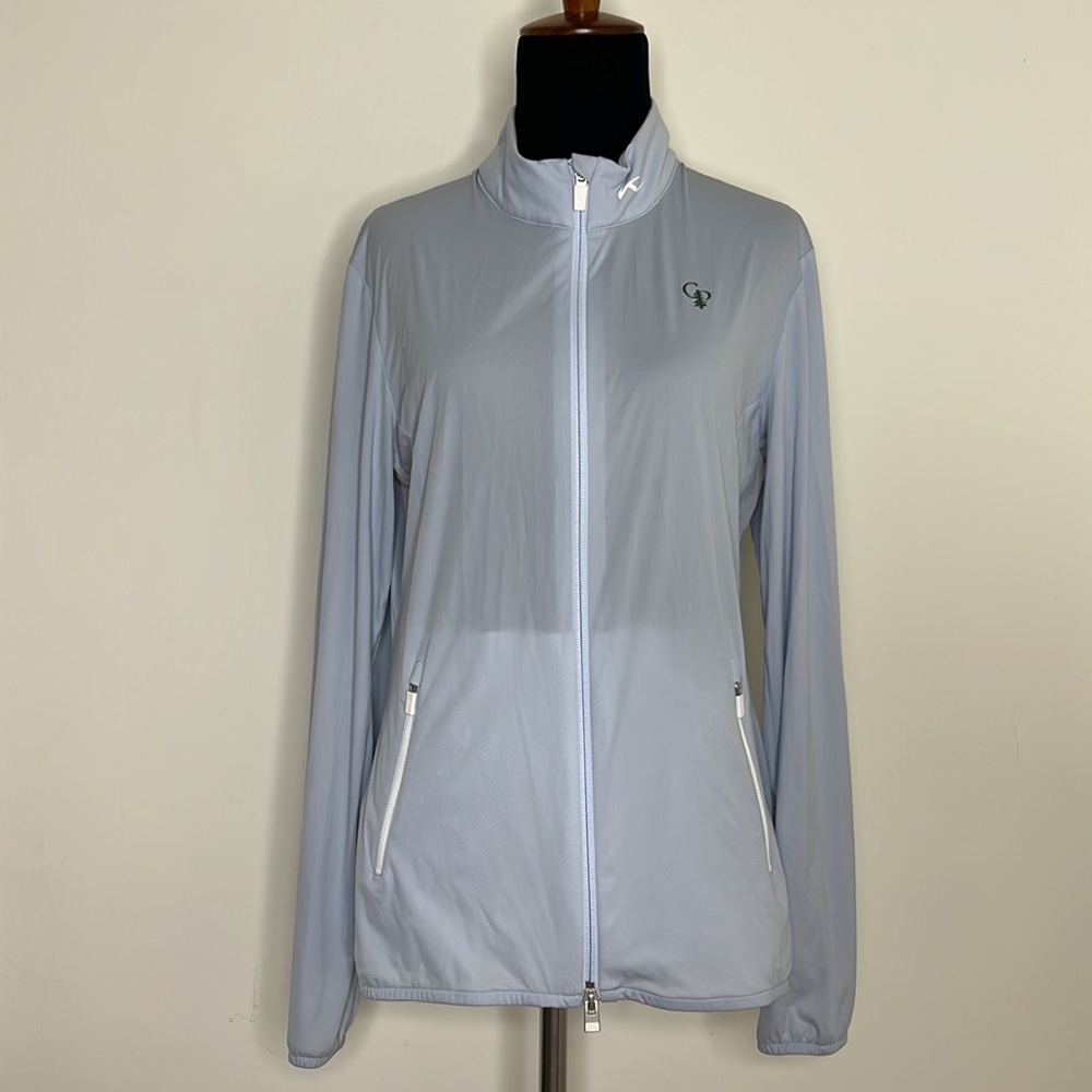KJUS Light Blue Windbreaker Jacket 38/M